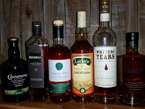 Irish-Whiskey-Verkostung am 16.06.2023 um 19.30 Uhr